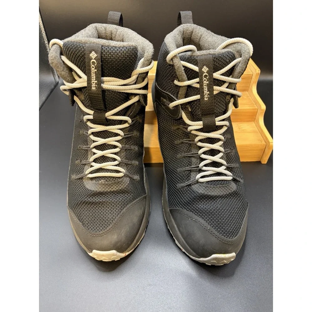 COLUMBIA Men's Gray‎ TRAILSTORM MID Waterproof Hiking Boots 11.5/BM8089–010